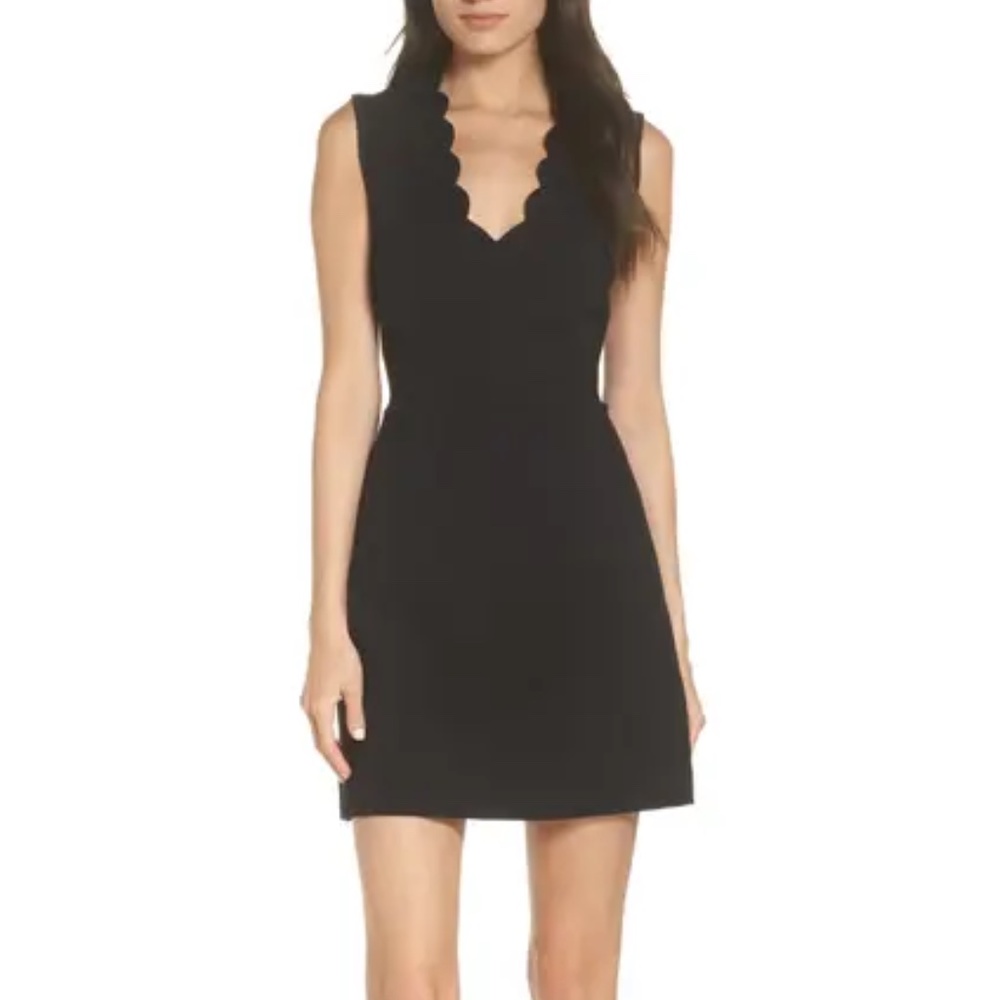 French Connection | Lula Scalloped Sheath Dress